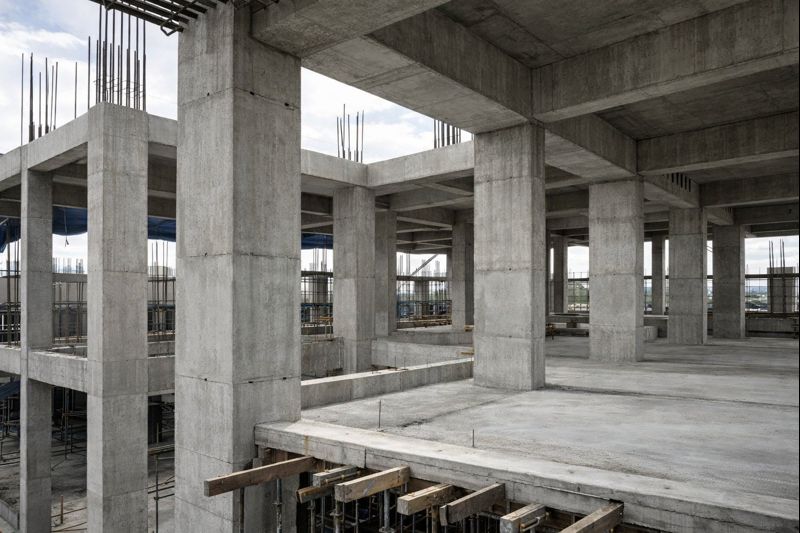 PANEL GRC DAN BETON DALAM KONSTRUKSI MODERN MEMAHAMI PERBEDAAN FUNGSI DAN EFISIENSINYA chatgpt image jan 24, 2026, 10 47 03 am