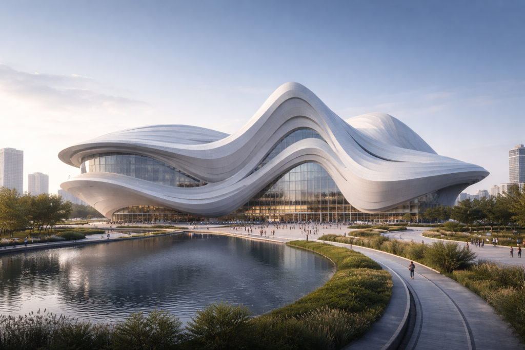 Mengapa GRC Banyak Digunakan dalam Arsitektur Ikonik Kontemporer? chatgpt image feb 25, 2026, 02 09 07 pm