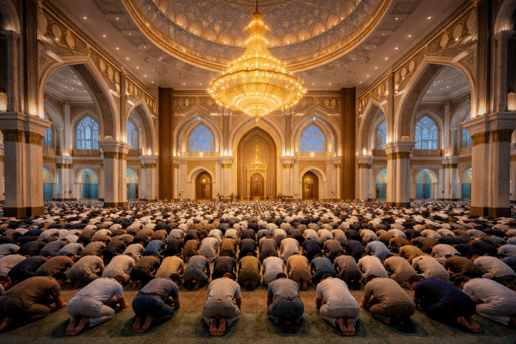 Kenyamanan Masjid Saat Ramadan: Ketika Intensitas Ibadah Menguji Kualitas Desain Bangunan chatgpt image feb 28, 2026, 02 39 25 pm