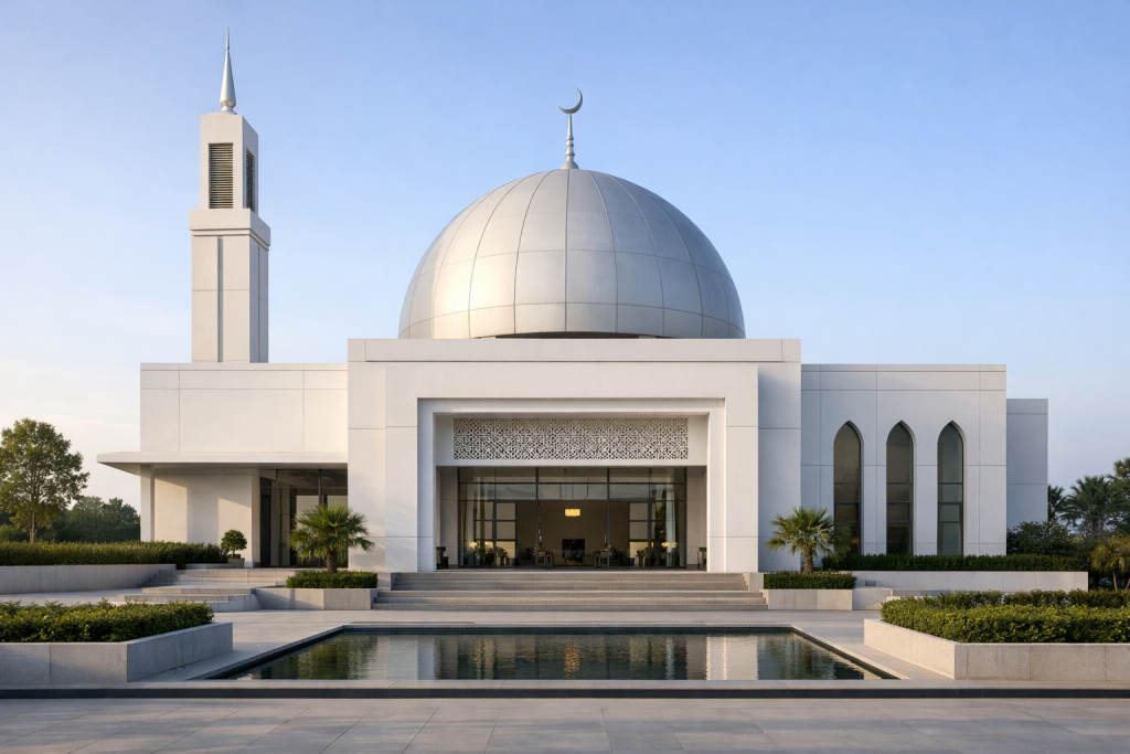 Mengenal Material Kubah Masjid GRC dan Perannya dalam Arsitektur Modern chatgpt image feb 4, 2026, 11 31 24 am