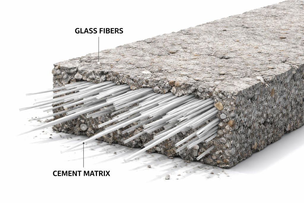 Peran Material GRC dalam Sistem Bangunan Modern: Fungsi, Karakteristik, dan Batasan Teknis chatgpt image feb 6, 2026, 01 55 28 pm