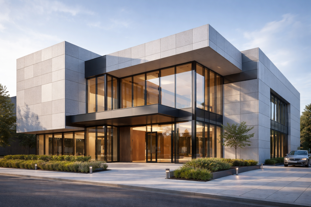 Peran Material GRC dalam Sistem Bangunan Modern: Fungsi, Karakteristik, dan Batasan Teknis chatgpt image feb 6, 2026, 01 57 00 pm