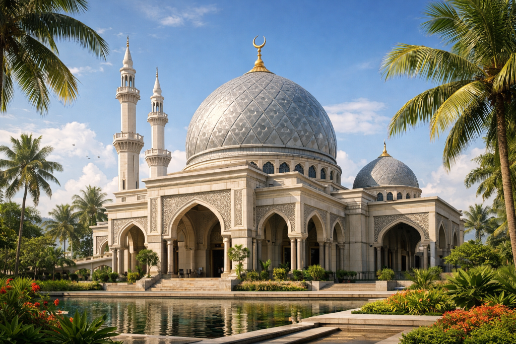 Kinerja Kubah Masjid Berbahan GRC dalam Jangka Panjang: Perspektif Arsitektur dan Lingkungan chatgpt image feb 9, 2026, 02 13 38 pm