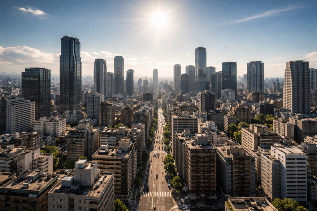 Mengapa Material Bangunan Berpengaruh pada Suhu Kota? chatgpt image mar 11, 2026, 02 26 54 pm