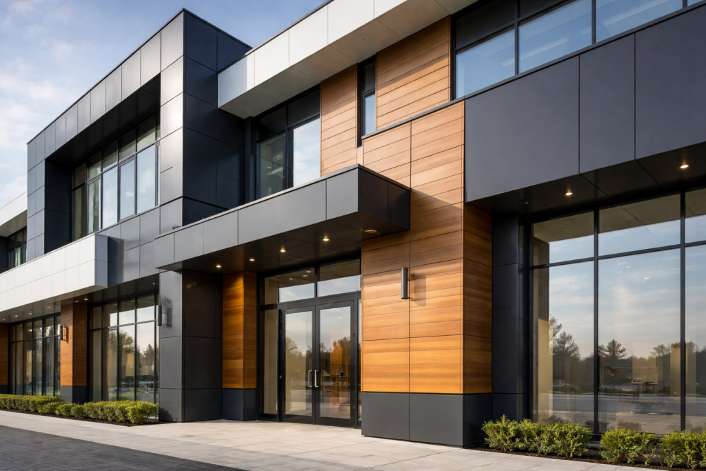 Jenis-Jenis Cladding pada Bangunan Modern dan Fungsinya chatgpt image mar 9, 2026, 12 58 05 pm